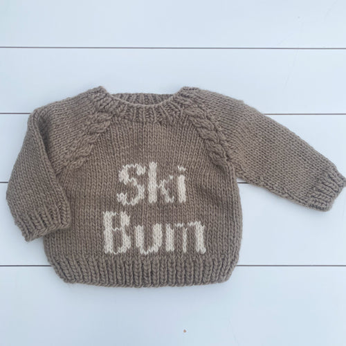 hot cocoa ski bum sweater