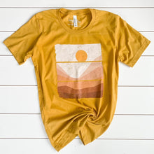 Load image into Gallery viewer, desert sunset tee