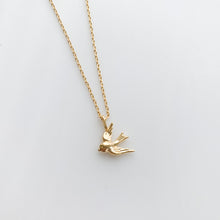 Load image into Gallery viewer, flying free bird necklace