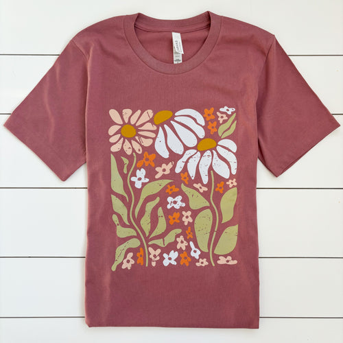 wildflower tee