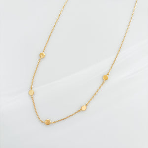 golden dew drop necklace