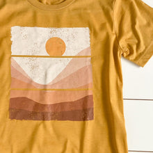 Load image into Gallery viewer, desert sunset tee