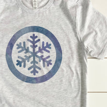Load image into Gallery viewer, snowflake tee
