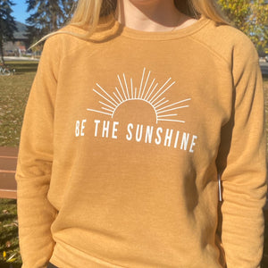 be the sunshine sweatshirt
