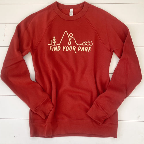 find your park sweatshirt