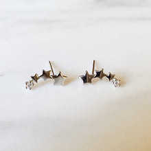 Load image into Gallery viewer, shooting star crawler earrings