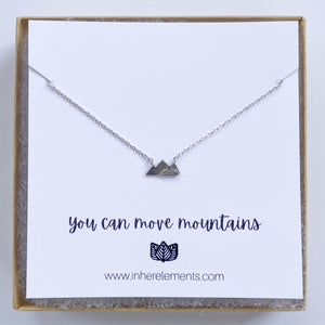 reach your peaks necklace