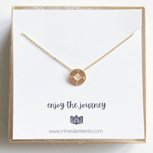 Load image into Gallery viewer, follow your compass necklace